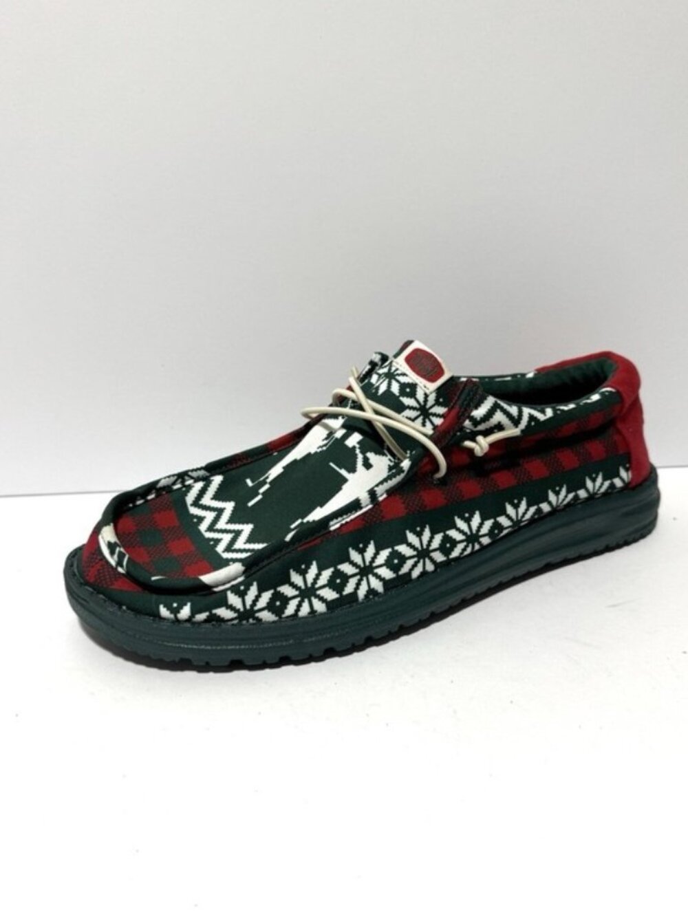 Hey Dude Mens Holiday Slip On Size 11 M